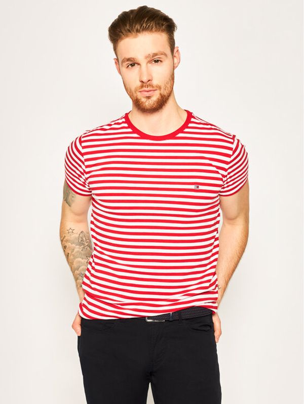 Tommy Hilfiger Tommy Hilfiger Тишърт MW0MW10800 Цветен Slim Fit