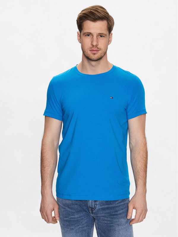 Tommy Hilfiger Tommy Hilfiger Тишърт MW0MW10800 Син Extra Slim Fit