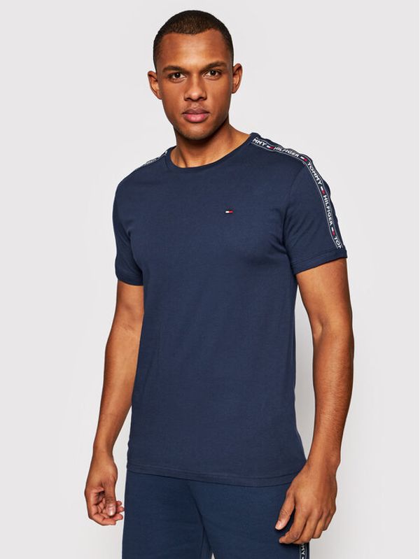 Tommy Hilfiger Tommy Hilfiger Тишърт UM0UM00562 Тъмносин Regular Fit