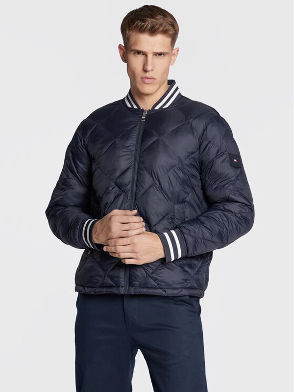 Tommy Hilfiger Tommy Hilfiger Яке бомбър Reversible Varsity MW0MW27587 Тъмносин Regular Fit