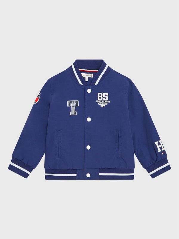 Tommy Hilfiger Tommy Hilfiger Яке бомбър Varsity KN0KN01578 Син Regular Fit