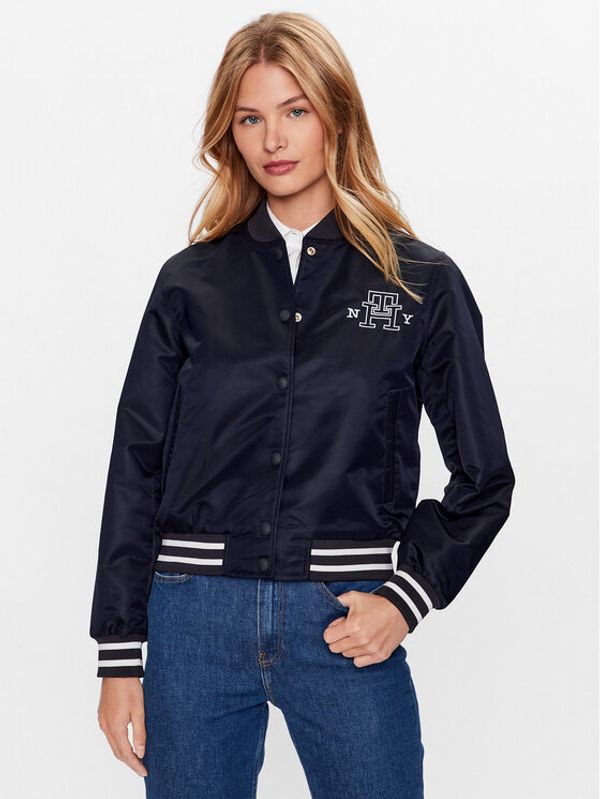 Tommy Hilfiger Tommy Hilfiger Яке бомбър Varsity WW0WW38935 Тъмносин Regular Fit