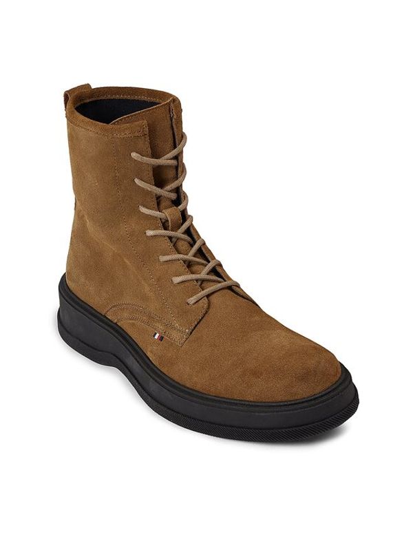 Tommy Hilfiger Tommy Hilfiger Зимни обувки Th Everyday Core Suede Boot FM0FM04660 Кафяв