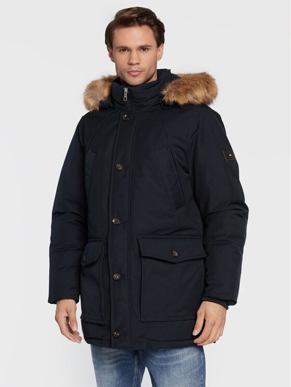 Tommy Hilfiger Tommy Hilfiger Зимно яке Rockie Down MW0MW27688 Тъмносин Regular Fit