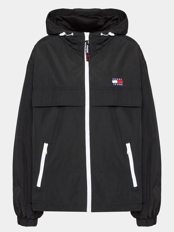 Tommy Jeans Curve Tommy Jeans Curve Преходно яке Chicago DW0DW15717 Черен Regular Fit