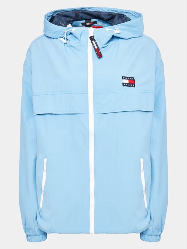 Tommy Jeans Curve Tommy Jeans Преходно яке Chicago DW0DW15717 Син Regular Fit