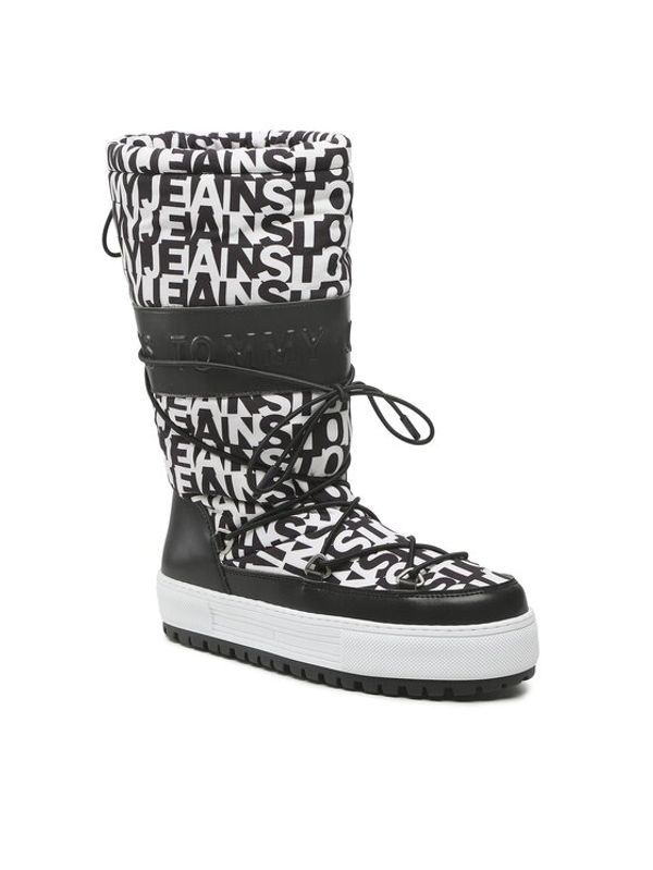Tommy Jeans Tommy Jeans Апрески Snowboot High Logo EN0EN02163 Черен