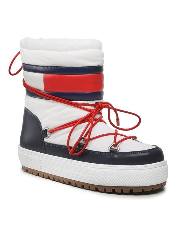 Tommy Jeans Tommy Jeans Апрески Snowboot Low EN0EN02162 Бял