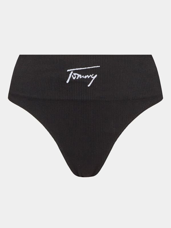 Tommy Jeans Tommy Jeans Бикини тип прашка UW0UW04203 Черен