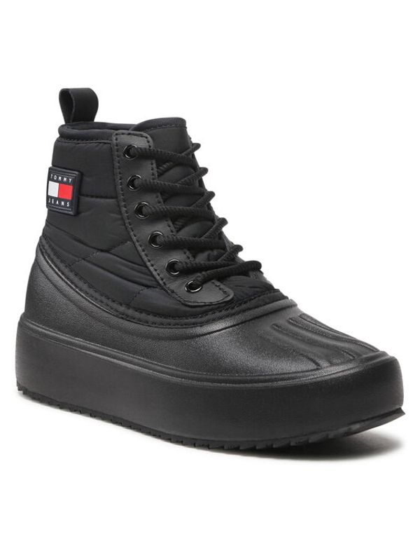 Tommy Jeans Tommy Jeans Боти Fashion Boot EN0EN01912 Черен