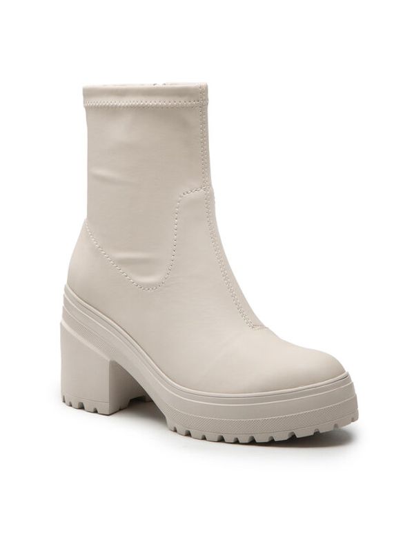 Tommy Jeans Tommy Jeans Боти Heeled Boot EN0EN01947 Бежов