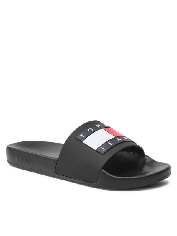 Tommy Jeans Tommy Jeans Чехли Pool Slide Ess EM0EM01191 Черен