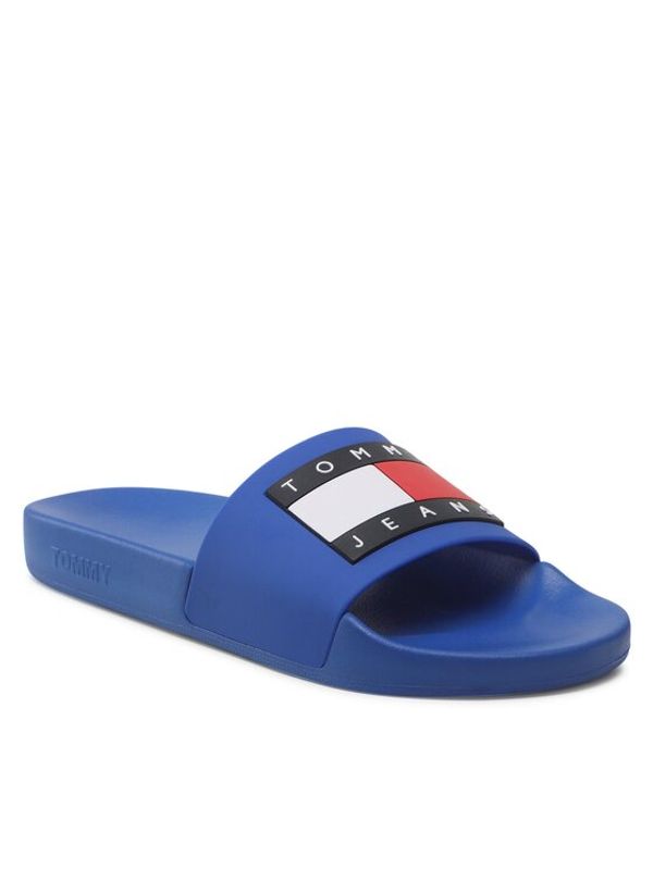 Tommy Jeans Tommy Jeans Чехли Tommy Jeans Pool Slide Ess EM0EM01191 Син