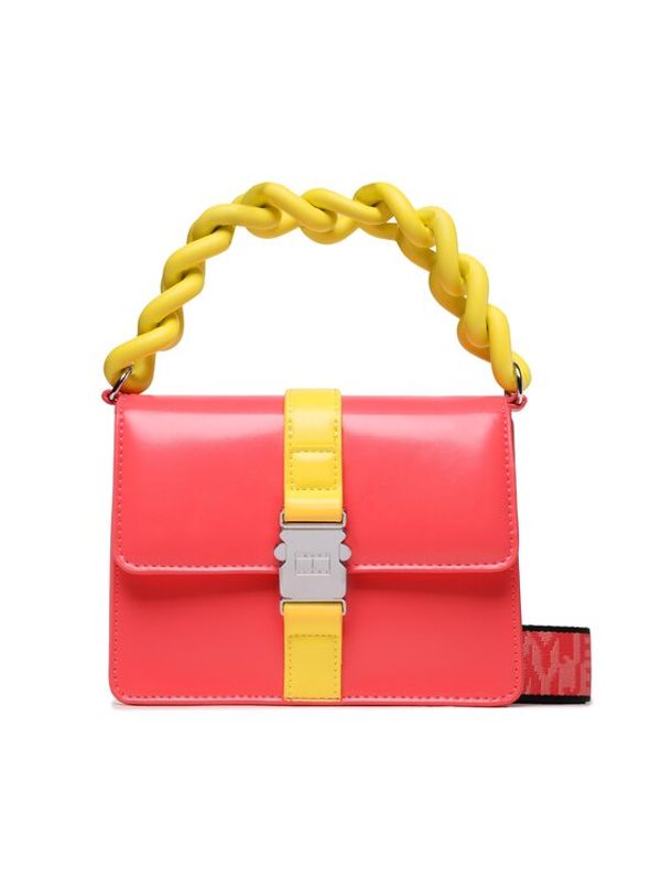 Tommy Jeans Tommy Jeans Дамска чанта Item Flap Crossover AW0AW14828 Розов