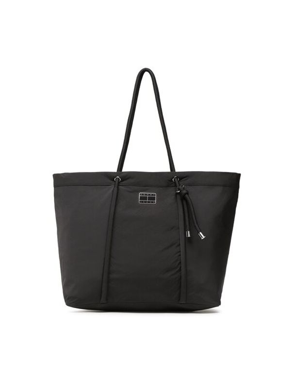 Tommy Jeans Tommy Jeans Дамска чанта Tjw Beach Summer Tote AW0AW14583 Черен