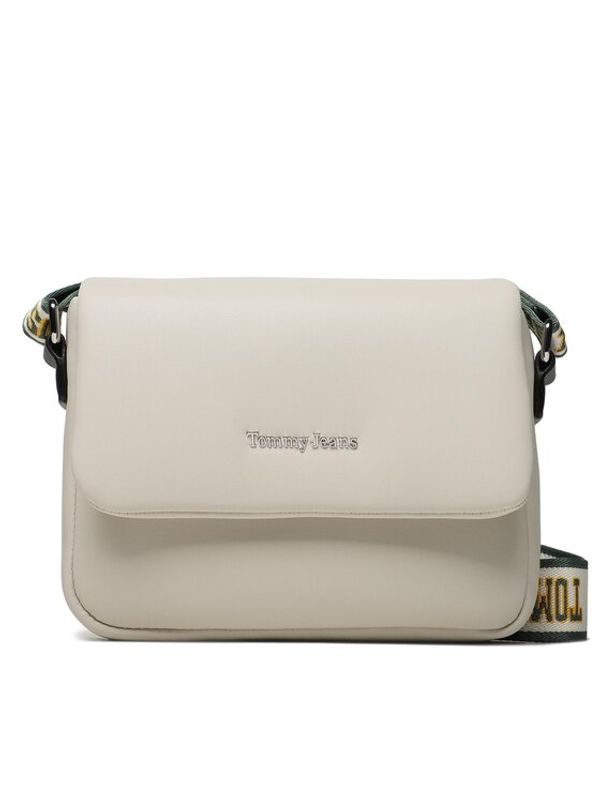 Tommy Jeans Tommy Jeans Дамска чанта Tjw City Girl Flap Crossover AW0AW14965 Бежов