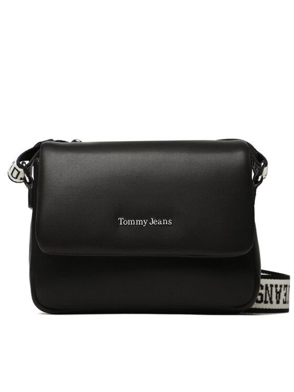 Tommy Jeans Tommy Jeans Дамска чанта Tjw City Girl Flap Crossover AW0AW14965 Черен