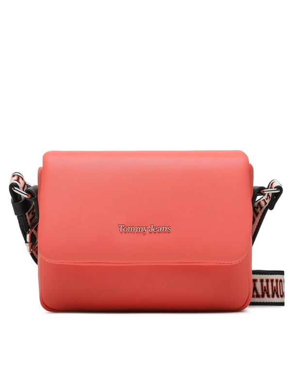 Tommy Jeans Tommy Jeans Дамска чанта Tjw City Girl Flap Crossover AW0AW14965 Коралов