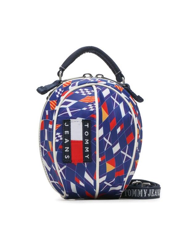 Tommy Jeans Tommy Jeans Дамска чанта Tjw Heritage Ball Flag Print AW0AW15175 Тъмносин