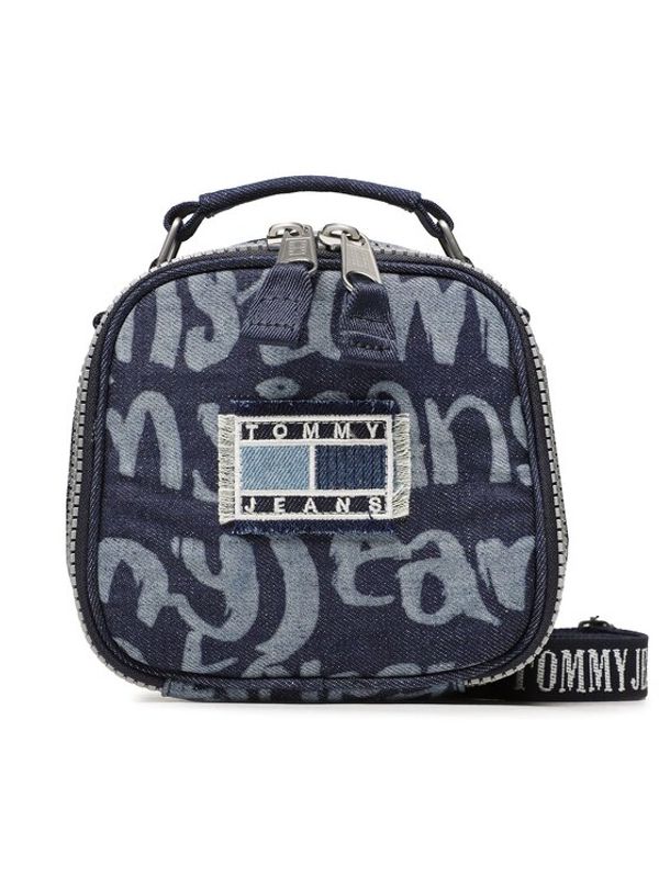Tommy Jeans Tommy Jeans Дамска чанта Tjw Heritage Crossover Denim AW0AW15173 Тъмносин