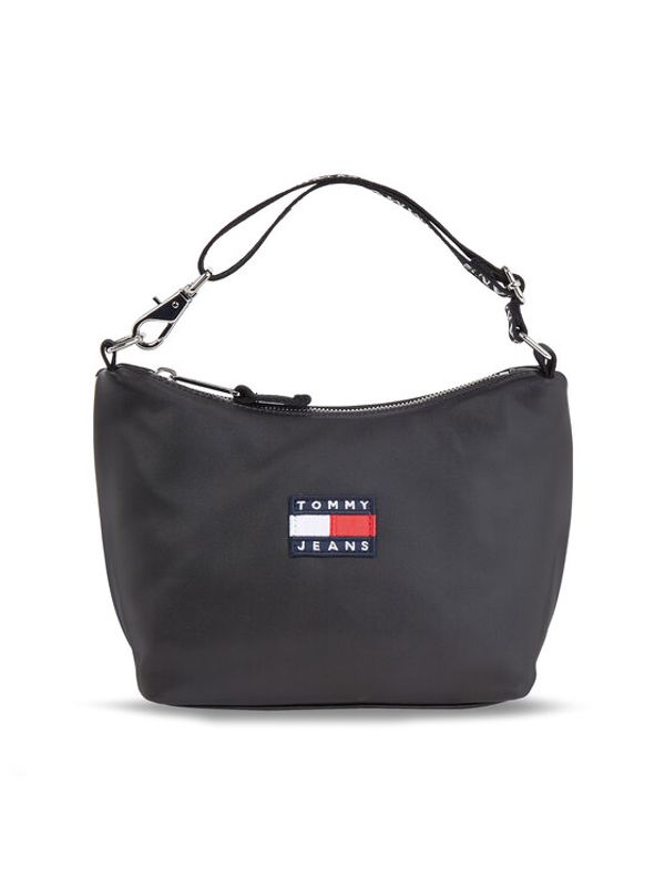 Tommy Jeans Tommy Jeans Дамска чанта Tjw Heritage Shoulder Bag AW0AW15409 Черен
