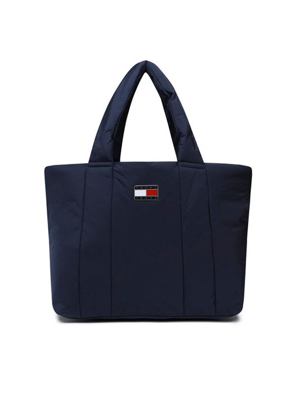 Tommy Jeans Tommy Jeans Дамска чанта Tjw Hype Conscious Travel Tote AW0AW14148 Тъмносин