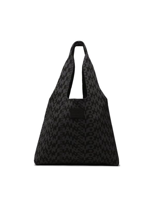 Tommy Jeans Tommy Jeans Дамска чанта Tjw Logomania Tote AW0AW14553 Черен