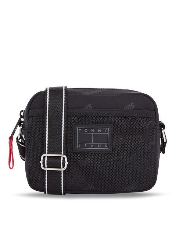 Tommy Jeans Tommy Jeans Дамска чанта Tjw Skater Girl Camera Bag Print AW0AW15891 Сив