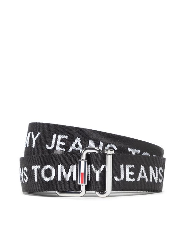 Tommy Jeans Tommy Jeans Дамски колан Tjw Essential Webbing Belt AW0AW11650 Черен