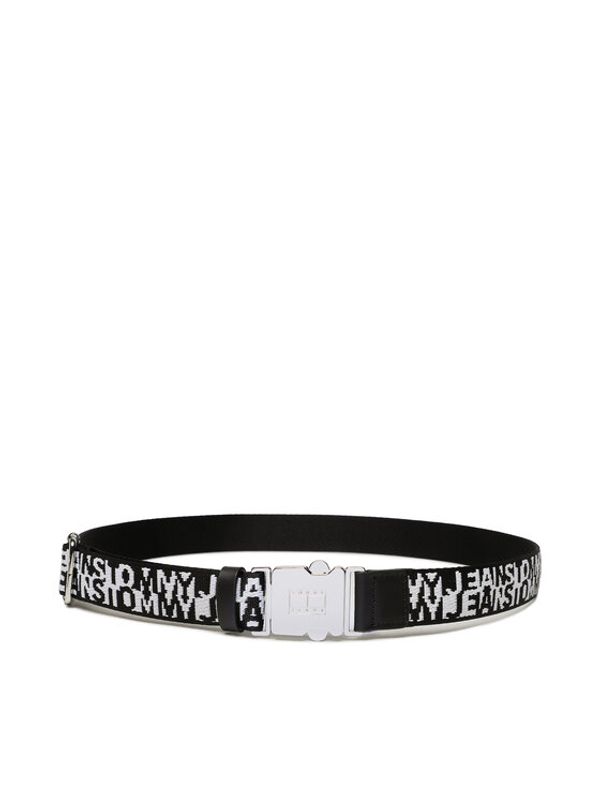 Tommy Jeans Tommy Jeans Дамски колан Tjw Fashion Webbing 3.0 AW0AW14613 Черен