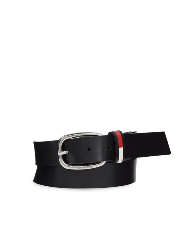 Tommy Jeans Tommy Jeans Дамски колан Tjw Oval Co Shape 3.0 AW0AW15484 Черен