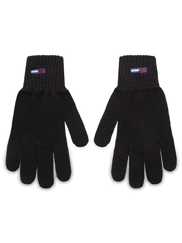 Tommy Jeans Tommy Jeans Дамски ръкавици Flag AW0AW13677 Черен