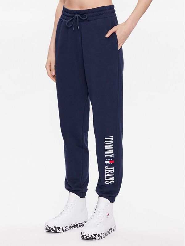 Tommy Jeans Tommy Jeans Долнище анцуг DW0DW15370 Тъмносин Loose Fit