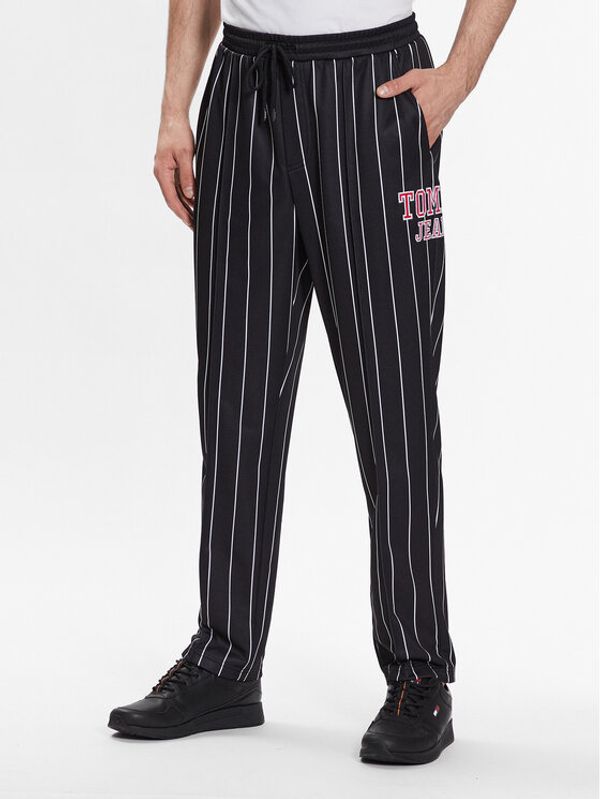 Tommy Jeans Tommy Jeans Долнище анцуг Ethan DM0DM16339 Черен Regular Fit