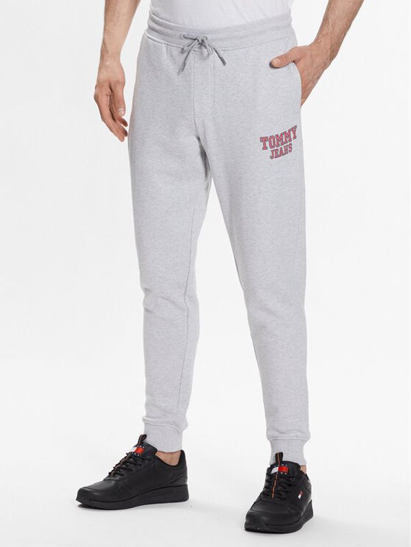 Tommy Jeans Tommy Jeans Долнище анцуг Graphic DM0DM16337 Сив Regular Fit