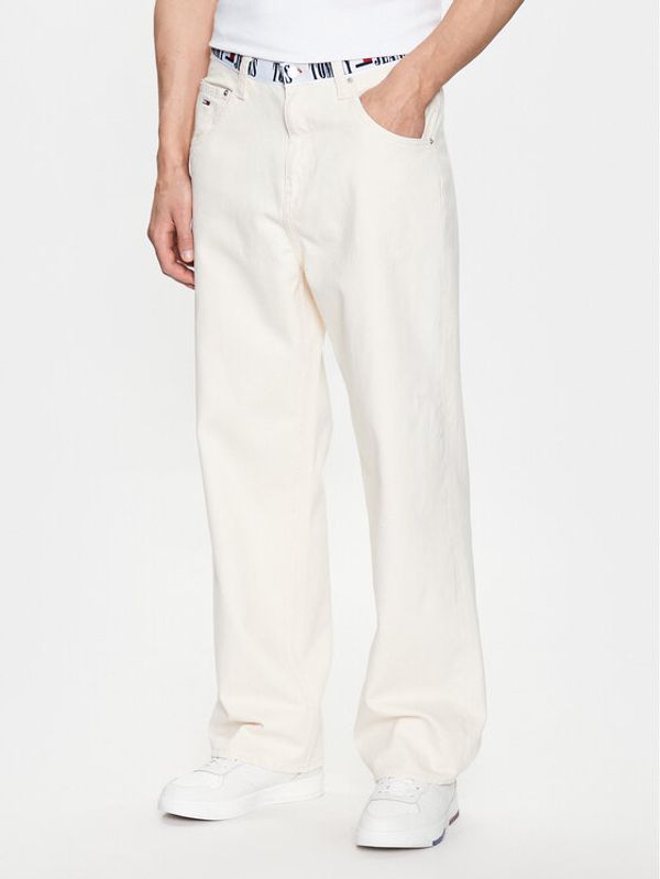 Tommy Jeans Tommy Jeans Дънки Aiden DM0DM16393 Бежов Baggy Fit