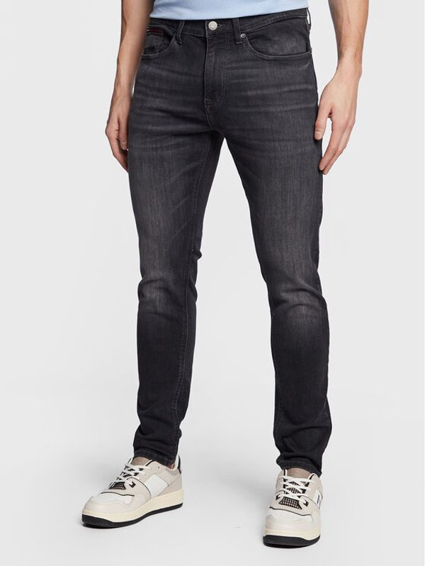 Tommy Jeans Tommy Jeans Дънки Austin DM0DM15548 Сив Slim Fit