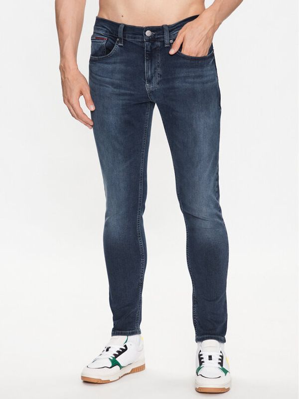 Tommy Jeans Tommy Jeans Дънки Austin DM0DM16634 Син Slim Tapered Fit