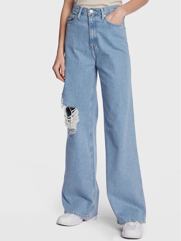 Tommy Jeans Tommy Jeans Дънки Claire DW0DW14767 Син Straight Fit