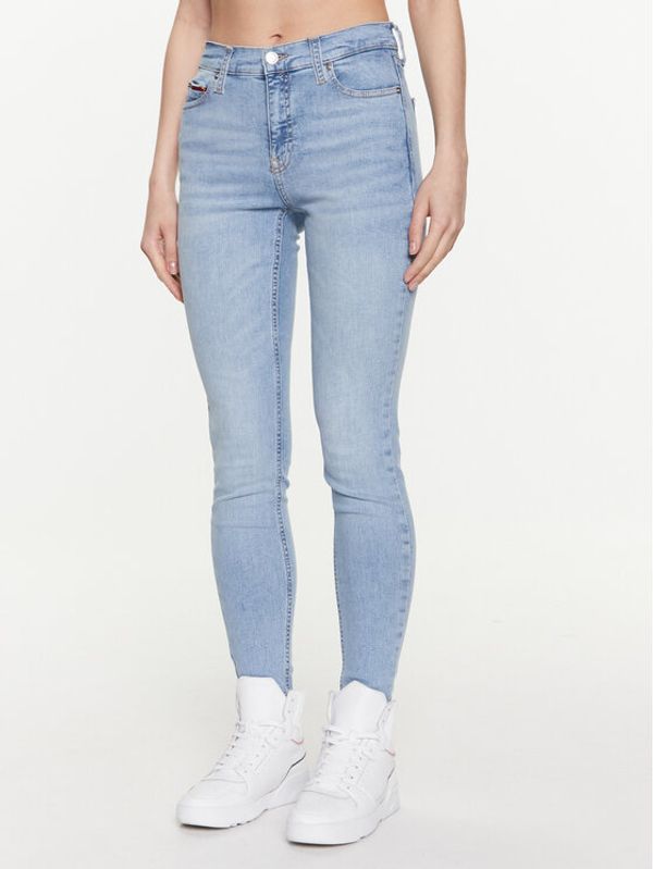 Tommy Jeans Tommy Jeans Дънки Nora DW0DW15490 Син Skinny Fit