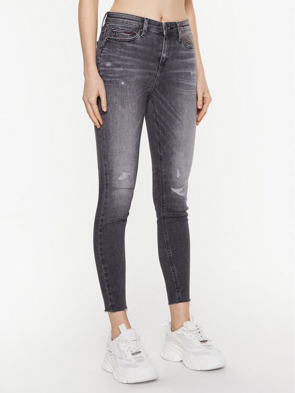 Tommy Jeans Tommy Jeans Дънки Nora DW0DW15497 Сив Skinny Fit