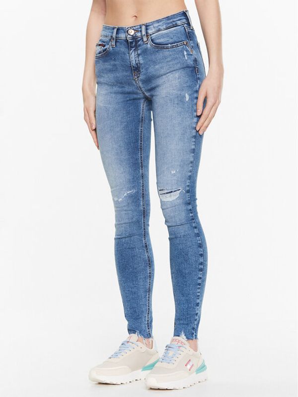 Tommy Jeans Tommy Jeans Дънки Nora DW0DW15498 Тъмносин Skinny Fit