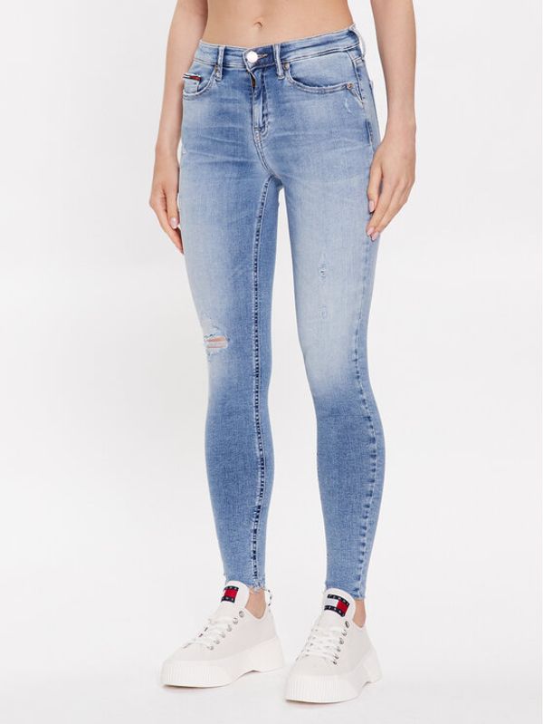 Tommy Jeans Tommy Jeans Дънки Nora DW0DW16043 Син Skinny Fit
