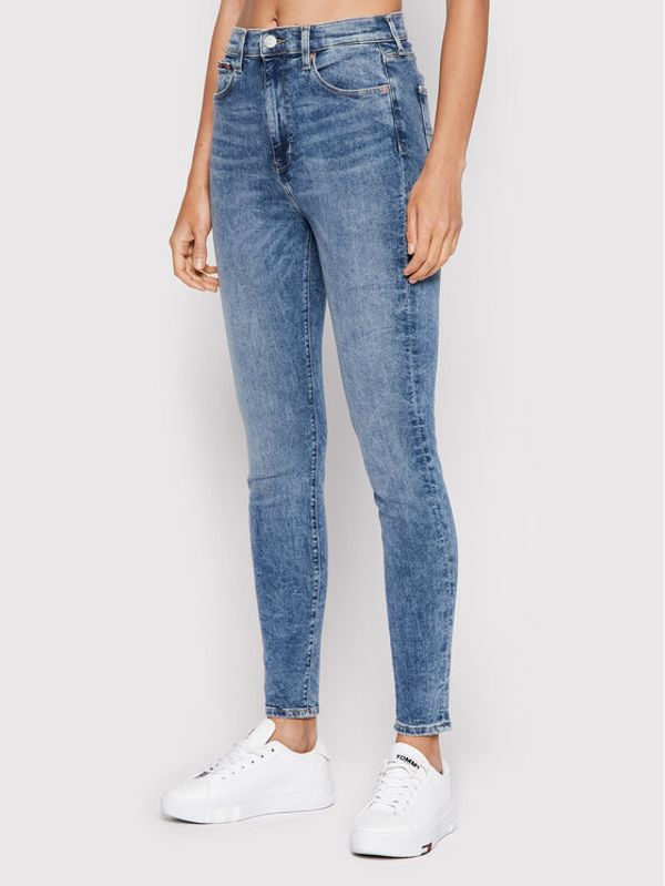 Tommy Jeans Tommy Jeans Дънки Silvia DW0DW11594 Син Super Skinny Fit