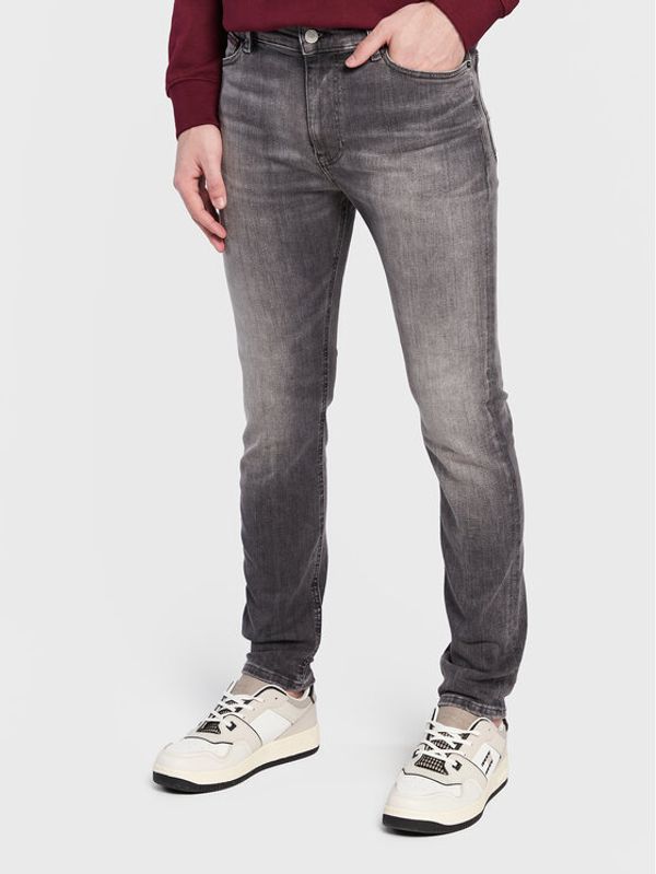 Tommy Jeans Tommy Jeans Дънки Simon DM0DM15598 Сив Skinny Fit