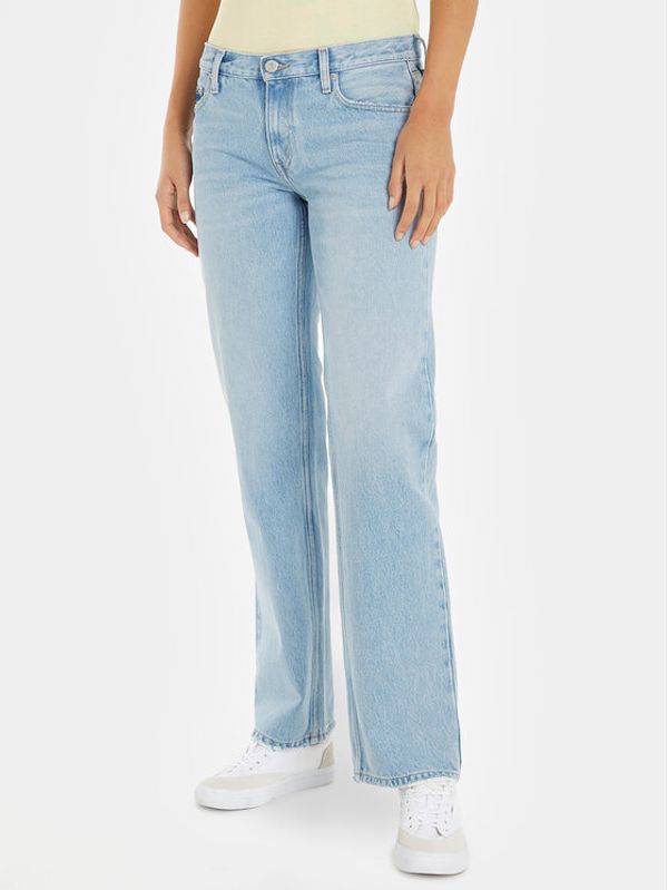 Tommy Jeans Tommy Jeans Дънки Sophie DW0DW16092 Син Straight Fit