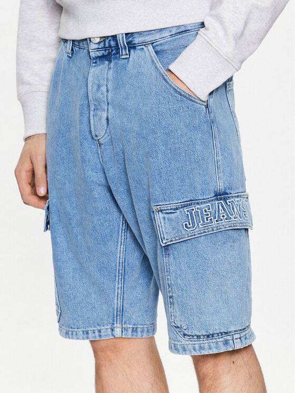 Tommy Jeans Tommy Jeans Дънкови шорти Aiden DM0DM16411 Син Relaxed Fit