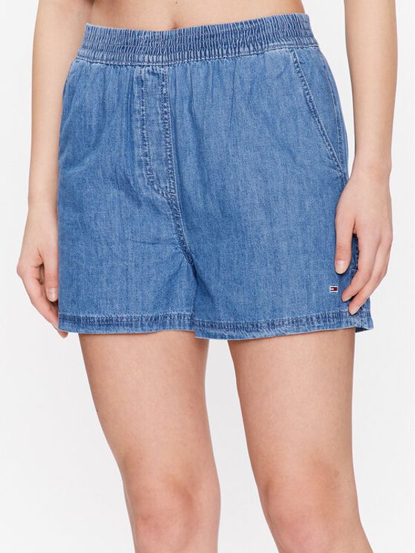 Tommy Jeans Tommy Jeans Дънкови шорти Chambray DW0DW15220 Син Regular Fit