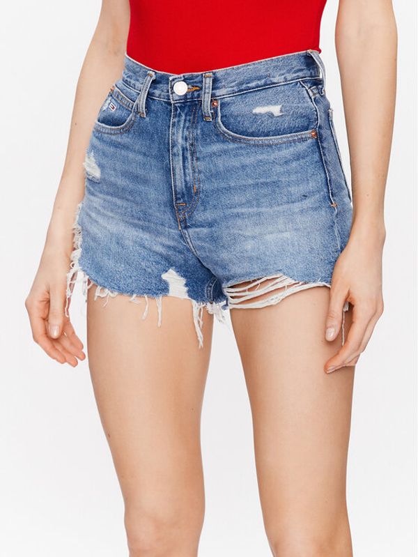 Tommy Jeans Tommy Jeans Дънкови шорти DW0DW15592 Син Regular Fit