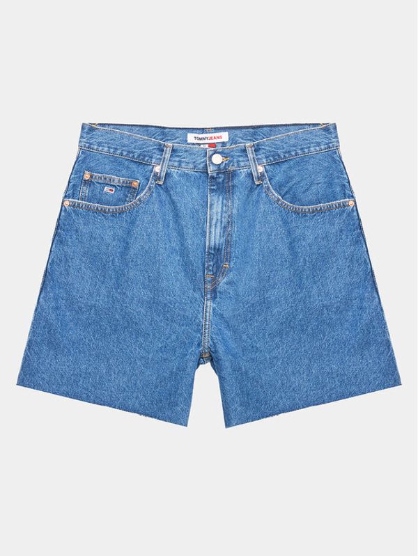 Tommy Jeans Tommy Jeans Дънкови шорти DW0DW15600 Тъмносин Regular Fit